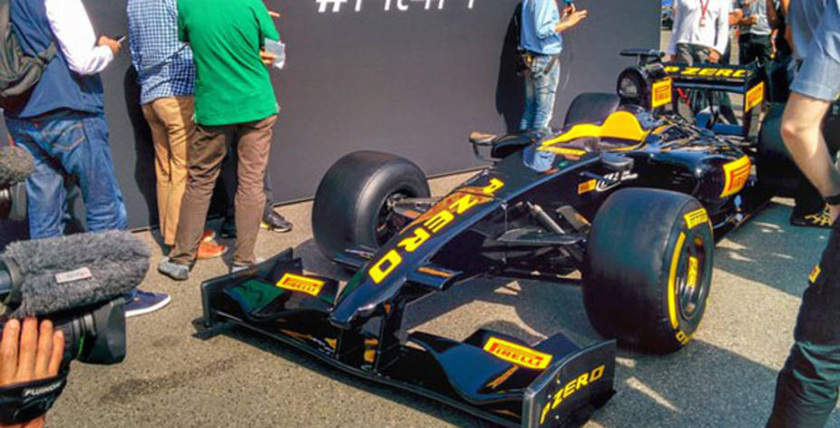 Pirelli ha presentado los neumáticos del 2017 en la Fórmula 1. @pirellisport