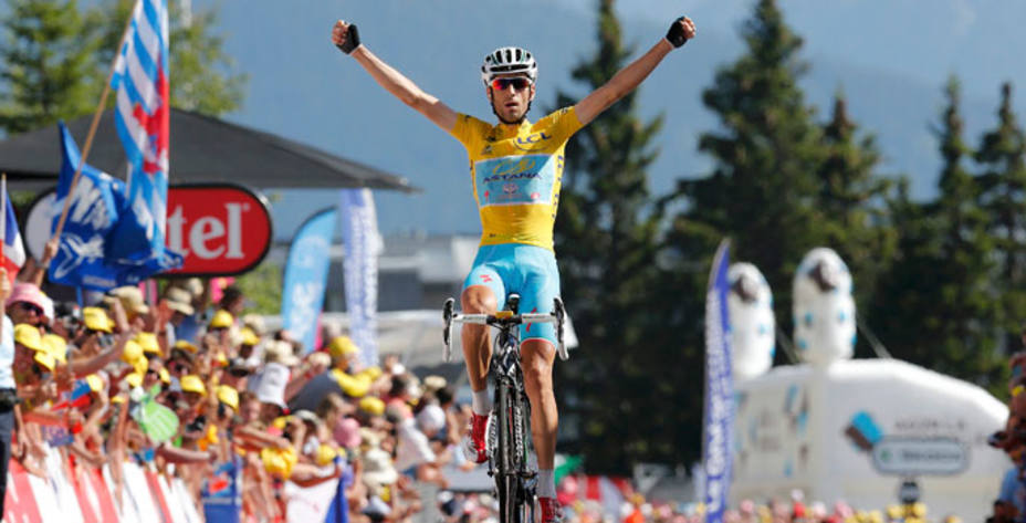Vincenzo Nibali ganó su tercera etapa en el Tour de Francia. Reuters.