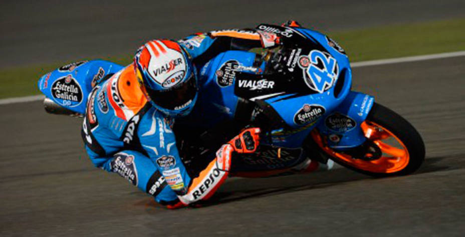Álex Rins logró la primera pole de Moto3. Foto: MotoGP.