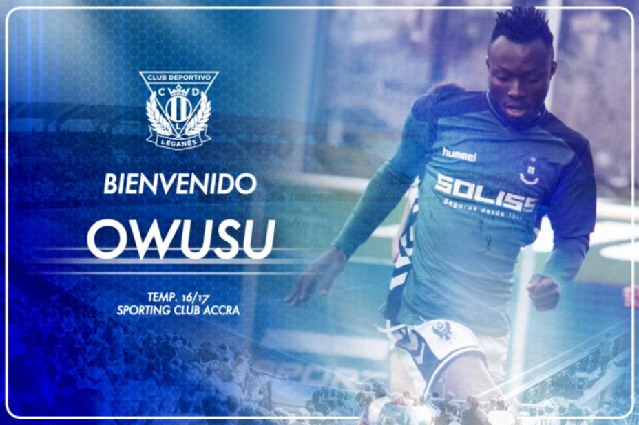 Owusu Kwabena, nuevo jugador del Leganés