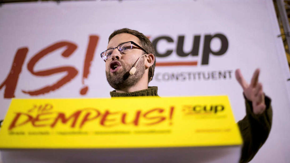 Vidal Aragonés, diputado de la CUP. EFE