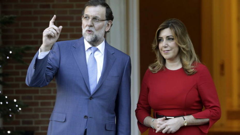 Rajoy recibirá por separado en el Palacio de la Moncloa a Díaz y Lambán