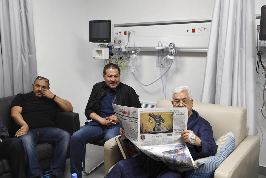 Mahmoud Abbas se recupera tras ser hospitalizado