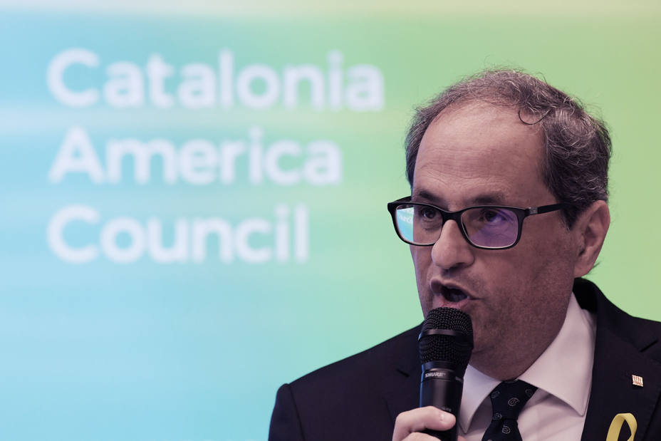Torra en EEUU: Cataluña se unirá al resto de naciones independientes del mundo