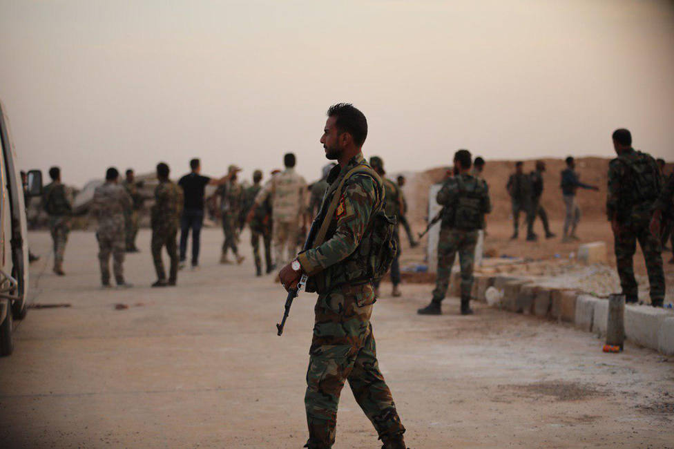 Mueren cuatro soldados de Siria en un ataque de Estado Islámico en la provincia de Raqqa
