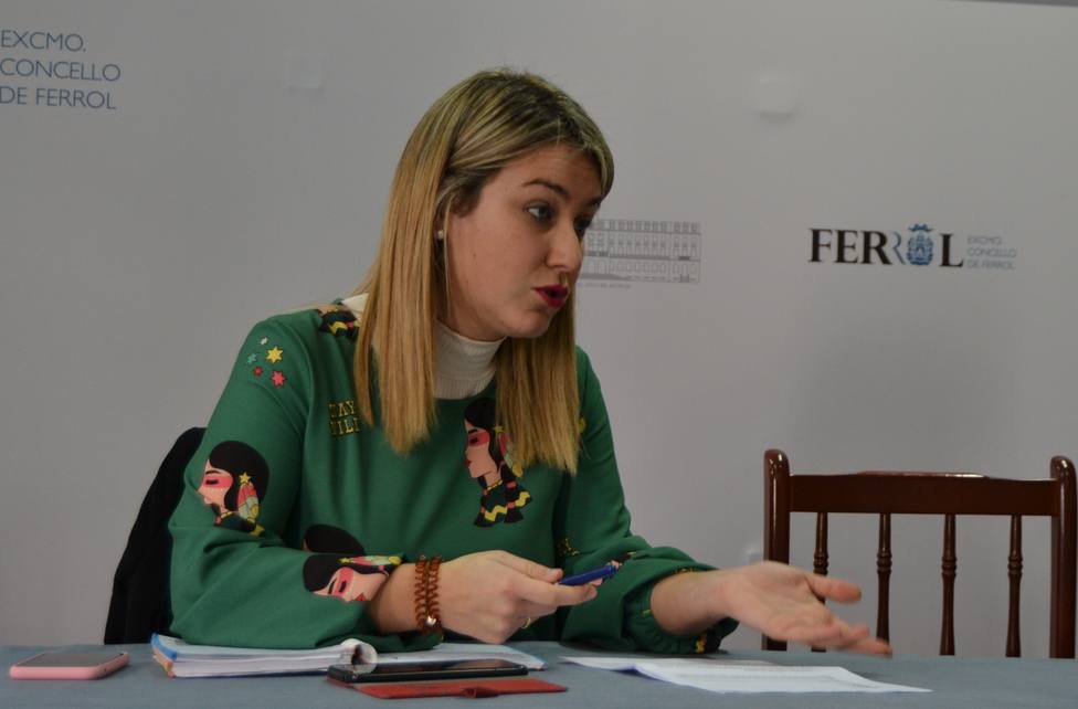 Ana Lamas es concejala de Obras de Ferrol - FOTO: Concello de Ferrol