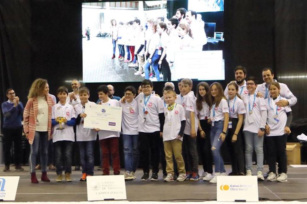 Escuela de Robótica Aula Maker de Castellón, ganadora de la First Lego League de la Comunidad Valenciana
