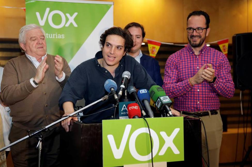 El diputado de Vox por Asturias