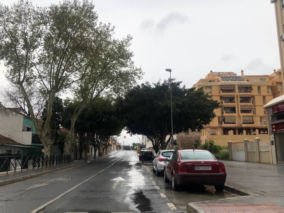 Málaga, vacía ante la alarma por el coronavirus