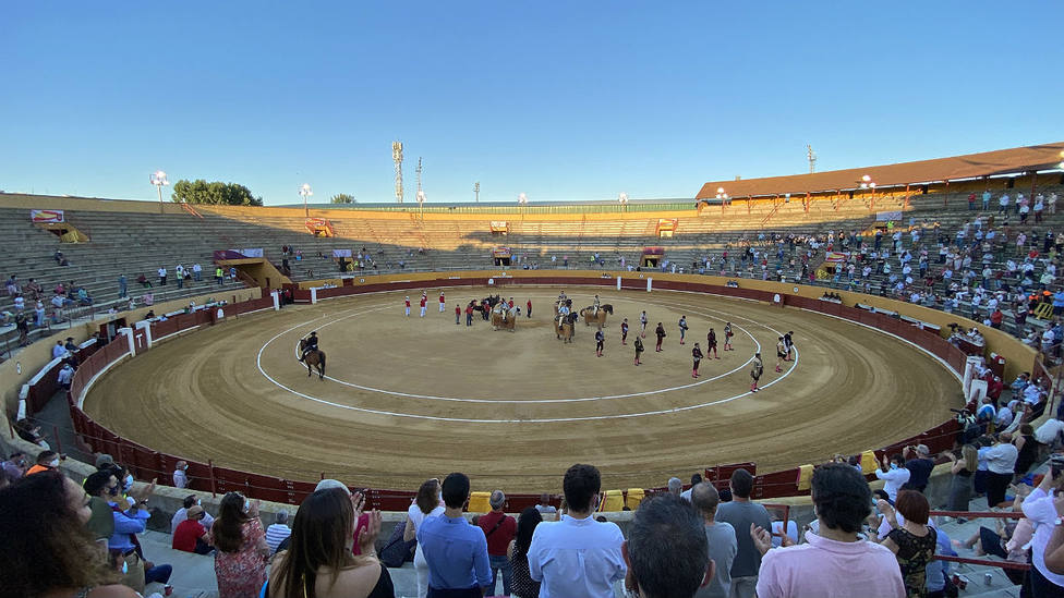 La plaza de toros de Ávila acogió el pasado 18 de julio la primera corrida tras el primer estado de alarma