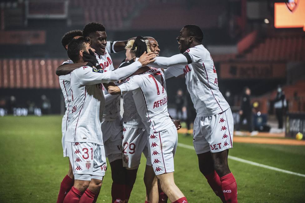 El Mónaco regresa a puestos europeos tras golear al Lorient