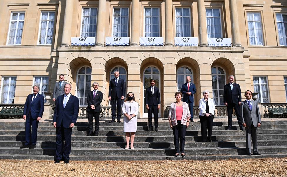 Reunión de los ministros de Finanzas del G7 en Londres