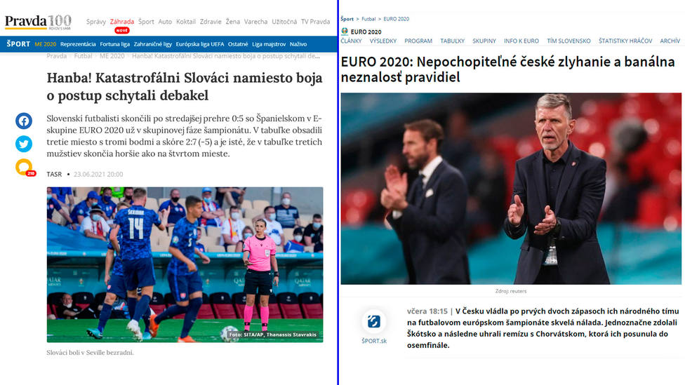 Vergüenza o catástrofe, adjetivos de la prensa de Eslovaquia al 0-5 encajado ante España