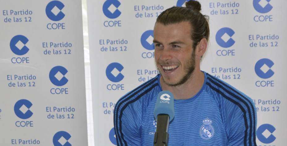 Gareth Bale, en El Partido de las 12, a cuatro días de la final de la Champions