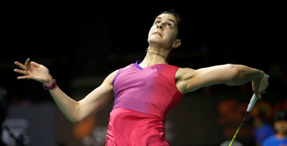 Carolina Marín busca en el Abierto de Singapur su primer título de la temporada. Reuters.