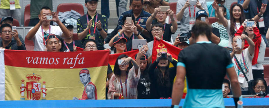 Nadal debuta con victoria en el Open de China (foto: Reuters)