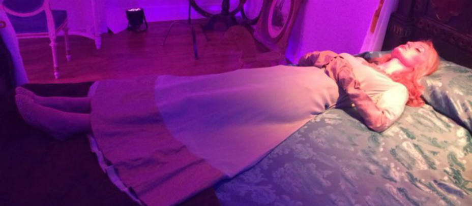 La cama de la Princesa Aurora. @MariaGtrrz