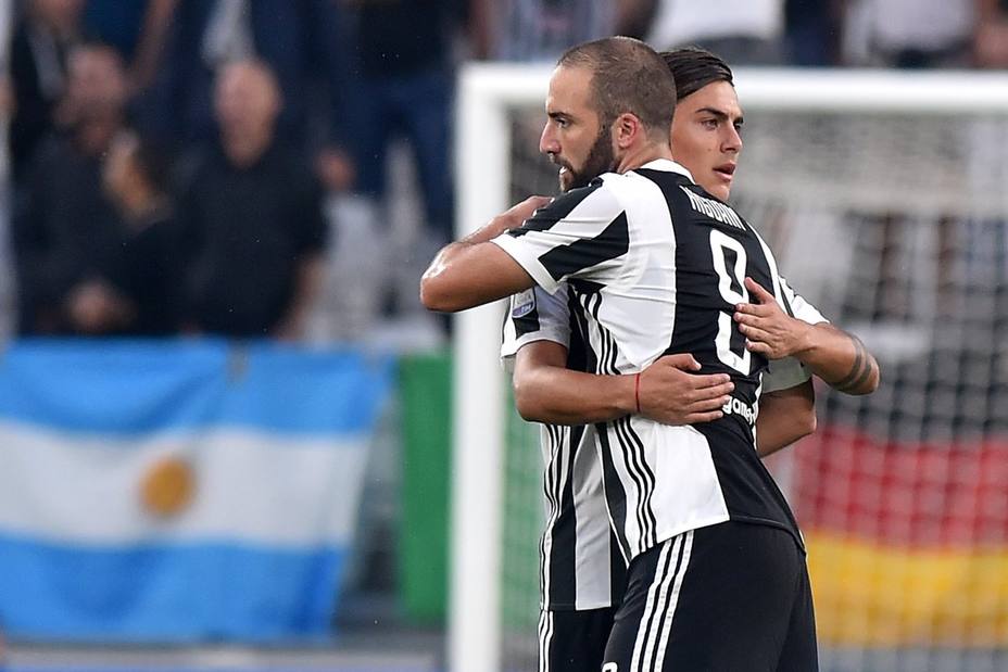 Dybala e Higuaín lideran el triunfo de la Juventus