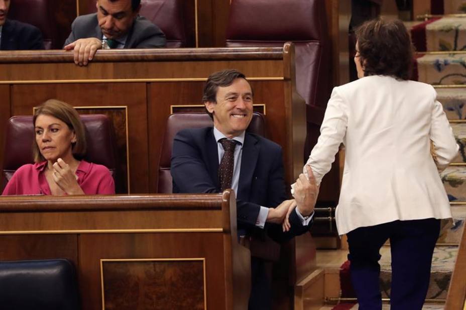 Rafael Hernando apuesta por un liderazgo femenino para presidir el nuevo PP