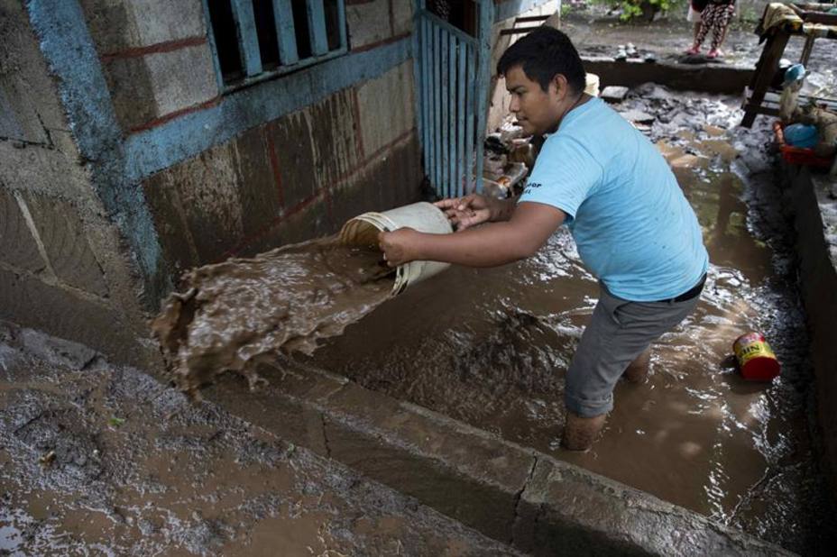 Se eleva a 14 el número de muertos en Nicaragua a causa de intensas lluvias
