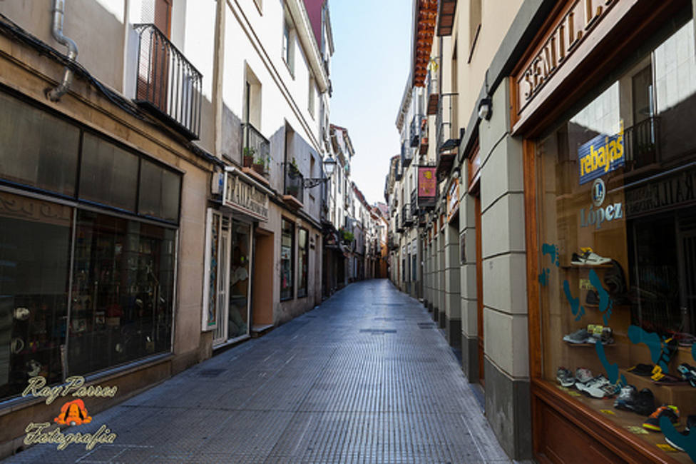 Calle Azabachería de León.