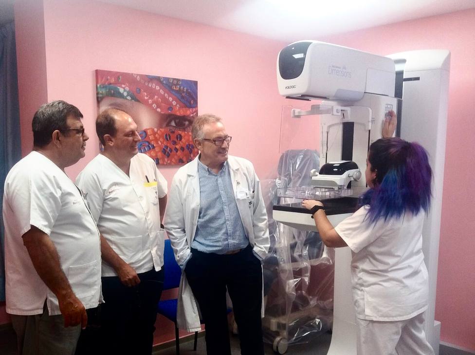 El Hospital del Rosell ya puede realizar mamografías con un nuevo mamógrafo de última generación