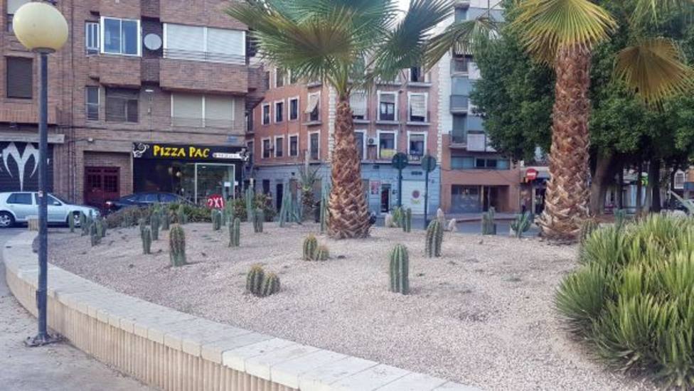 El municipio de Murcia cuenta con más de 60 variedades de cactus para una jardinería pública más eficiente