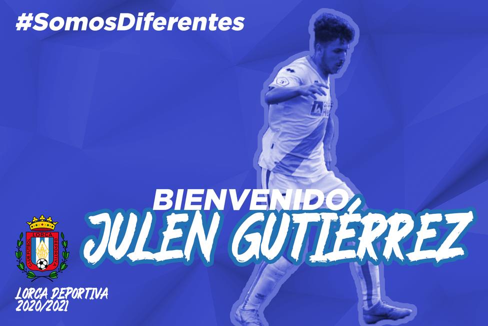 Julen Gutiérrez, nuevo jugador del CF Lorca Deportiva