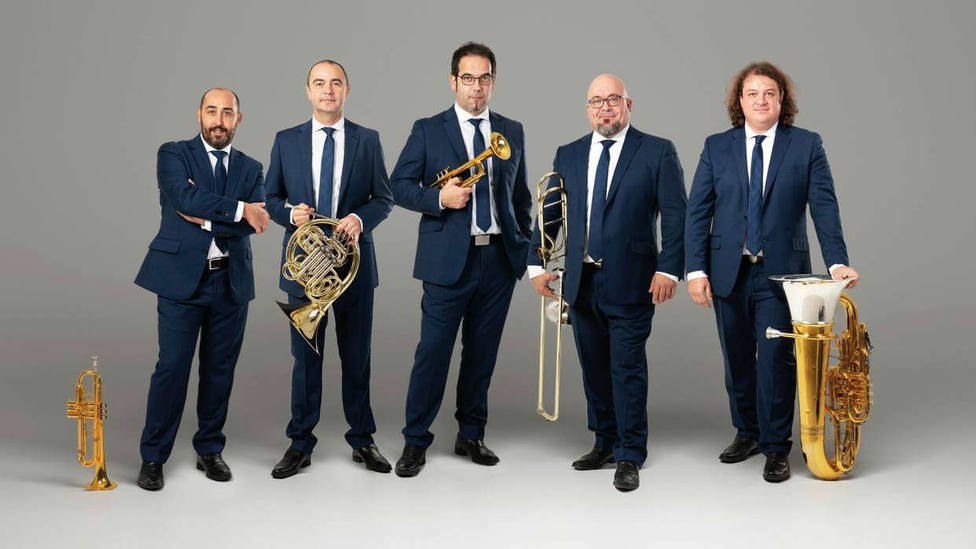 El quinteto de metal Spanish Brass, uno de los galardonados con los Premios Nacionales de Música 2020