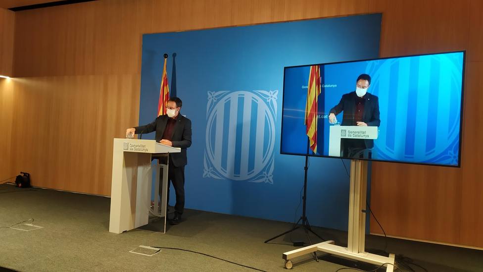 El secretario de Medidas Penales, Reinserción y Atención a la Víctima de la Generalitat, Armand Calderó