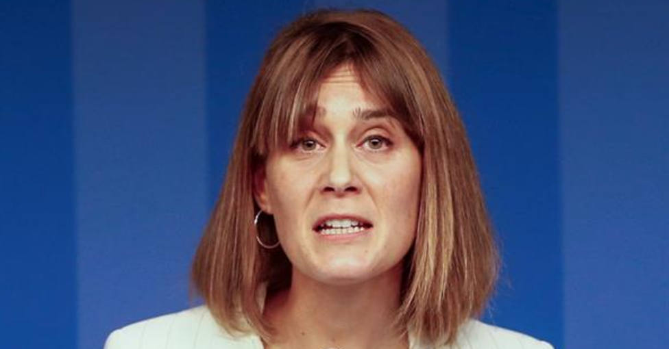 Jéssica Albiach, líder de En Comú Podem en el Parlament de Cataluña