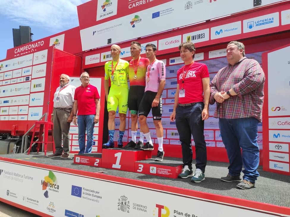 Eloy Teruel (Brócoli Ciclista) revalida el título de Campeón de España Élite contra el crono