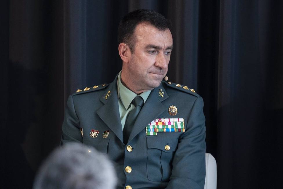 El coronel de la Guardia Civil Juan Carretero, destinado de Córdoba al Estado Mayor en Madrid