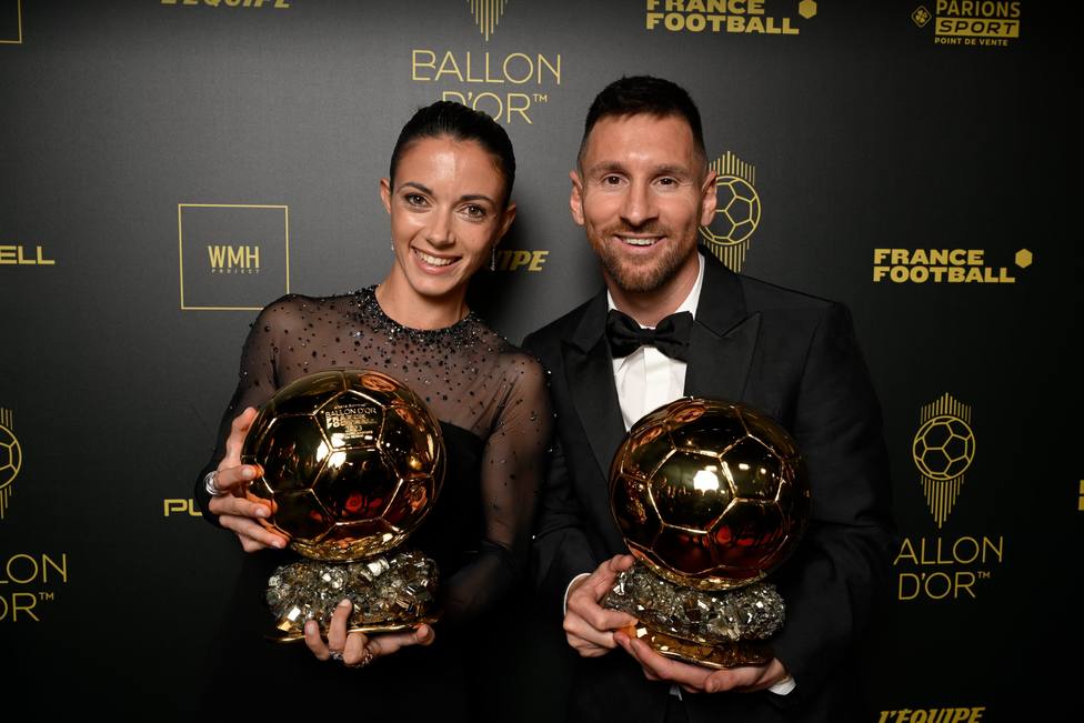 Leo Messi y Aitana Bonmatí, Balones de Oro 2023 - Tiempo de Juego - COPE