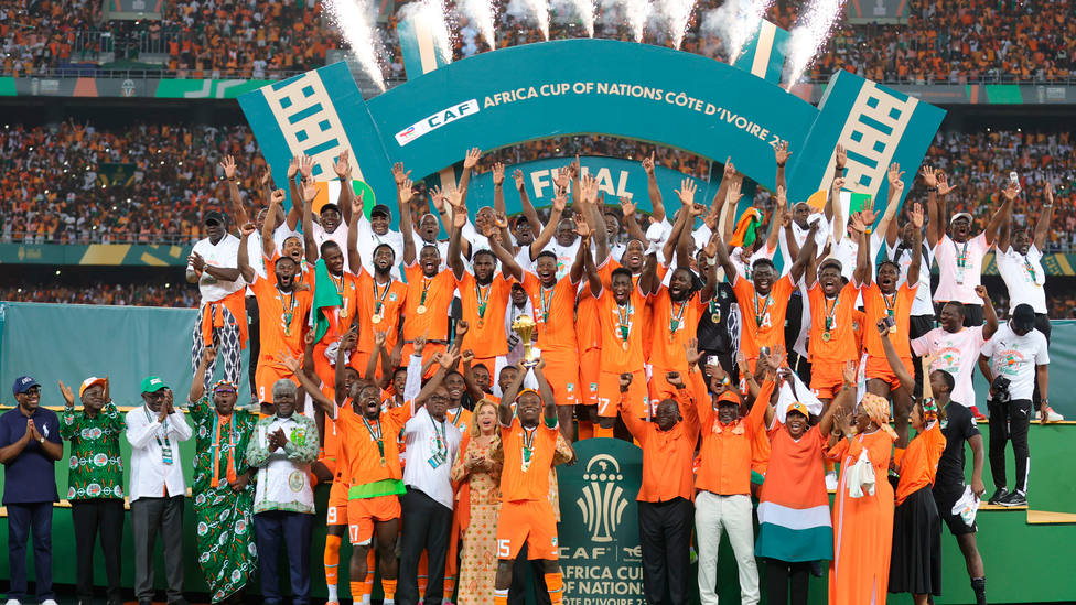 Costa de Marfil levanta el título de campeón de la Copa de África 2024 | FOTO: CAF