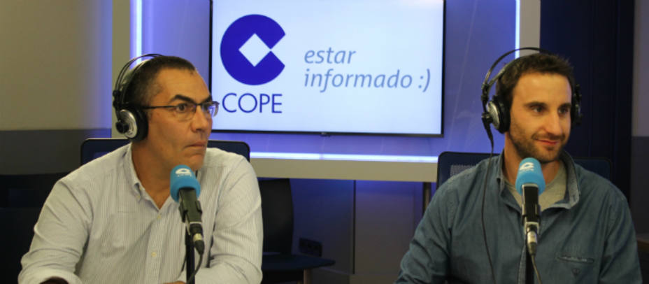 Ramón Arroyo y Dani Rovira en La Tarde. COPE