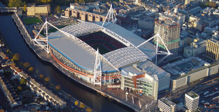 El Millenium Stadium de Cardiff acogerá la final de la Supercopa de Europa.