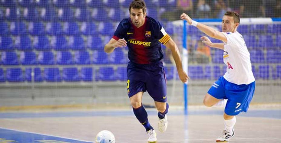 Jordi Torras, en el partido de Liga jugado en el Palau ante el Umacon Zaragoza (fcbarcelona.es)