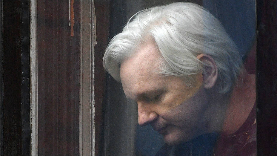 Fotografía de archivo que muestra al fundador de WikiLeaks, Julian Assange