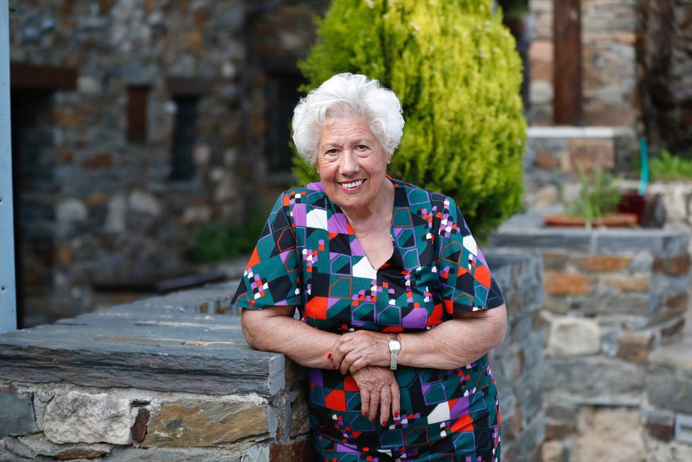 Charito, la abuela de Patones, se convierte en la concejal de mayor edad: 95 años