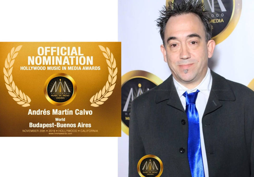 Andrés Martín Calvo nominado por segunda vez consecutiva a los Óscar de la música