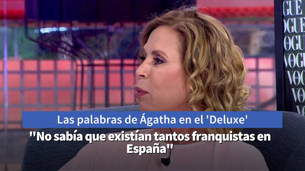 Las palabras de Ágatha Ruiz de la Prada sobre Franco que desatan la ira de Jorge Javier