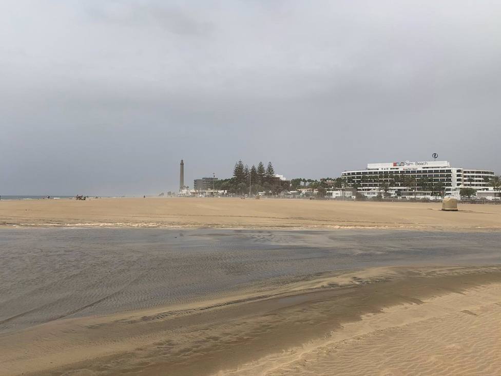 El agua de la Charca de Maspalomas (Gran Canaria) se renovarÃ¡ con las mareas del Pino gracias a un canal provisional