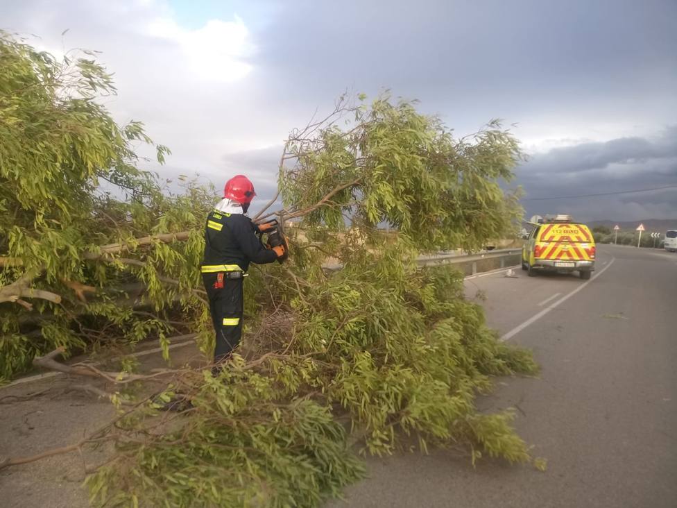 Lorca fue el segundo municipio más afectado de la Región por el temporal de viento
