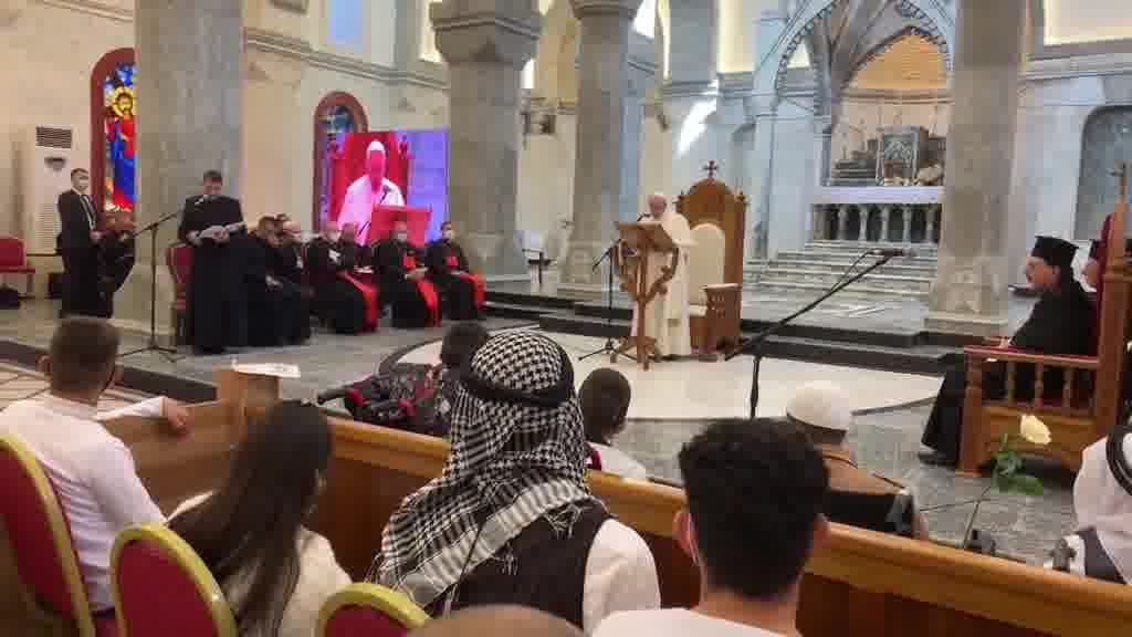 El Papa en Qaraqosh