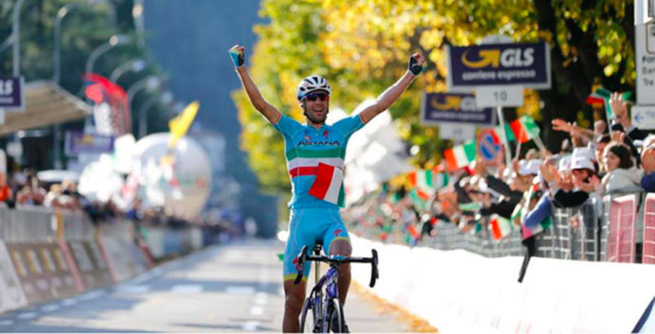 Vincenzo Nibali consiguió su primer Giro de Lombardía.