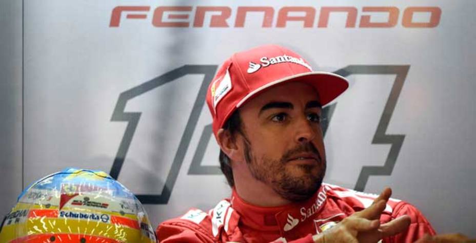 El piloto español Fernando Alonso terminó en octava posición. Reuters.