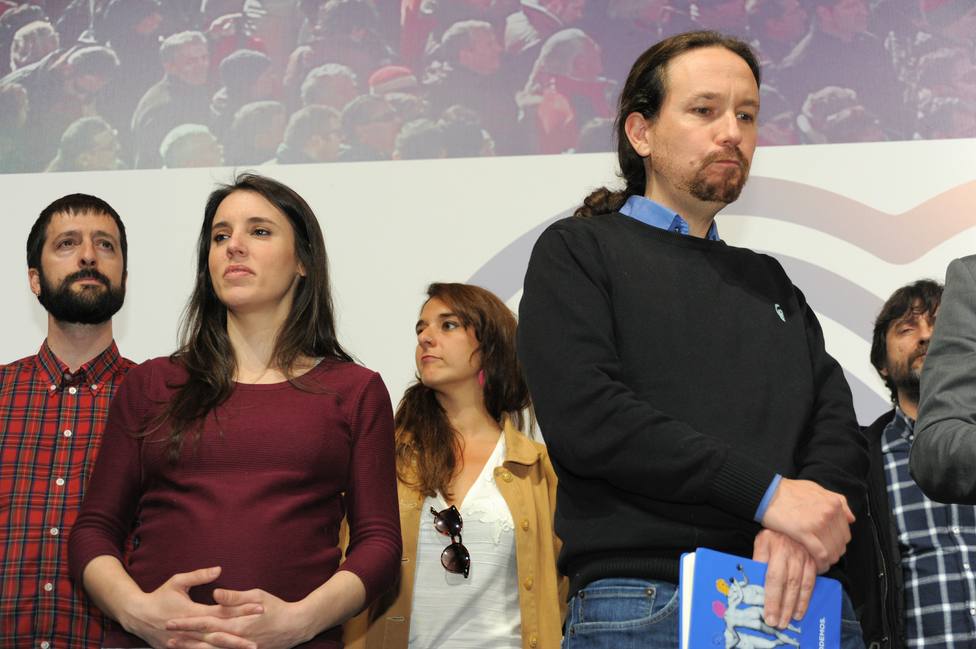 Iglesias, en El Hormiguero mientras Irene Montero inaugura la campaña de Unidas Podemos