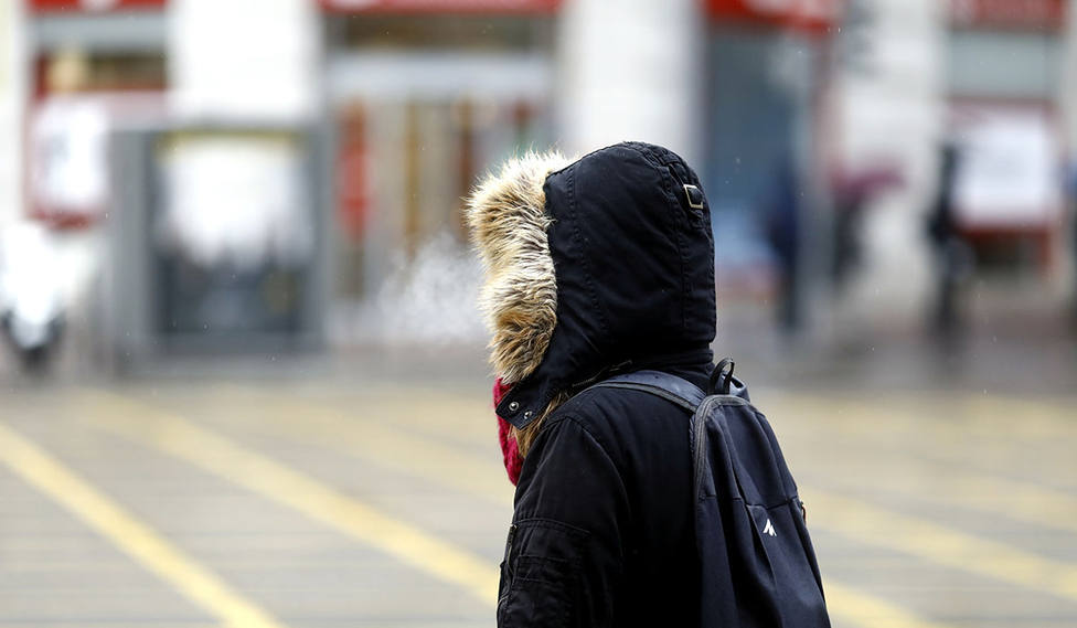 La sensación térmica en Logroño ha sido de -3.9 grados
