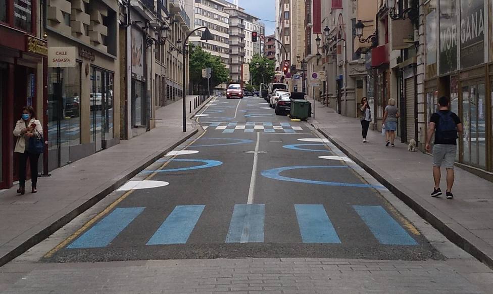 La Policía Local de Logroño pide “no pintar las zonas de rodadura con marcas diferentes a las reglamentadas